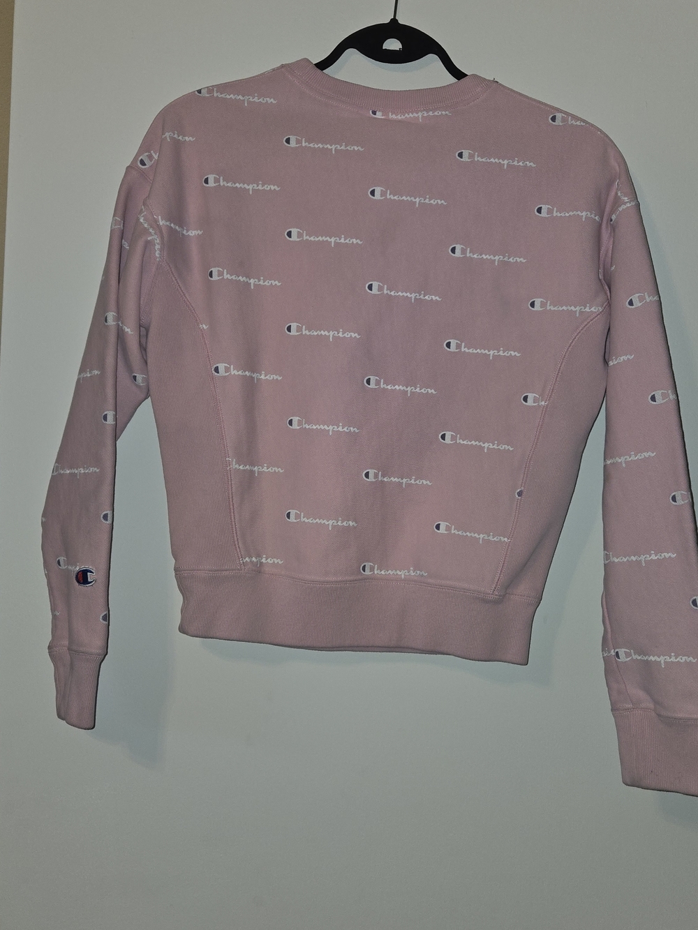 🎀Champion Pink Logo Crewneck Sweatshirt - Picture 3 of 6